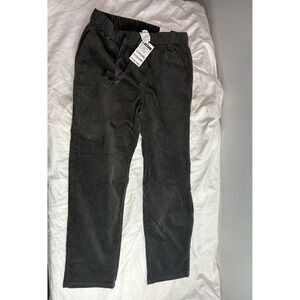 NWT Corduroy dark, gray, comfortable pants size medium